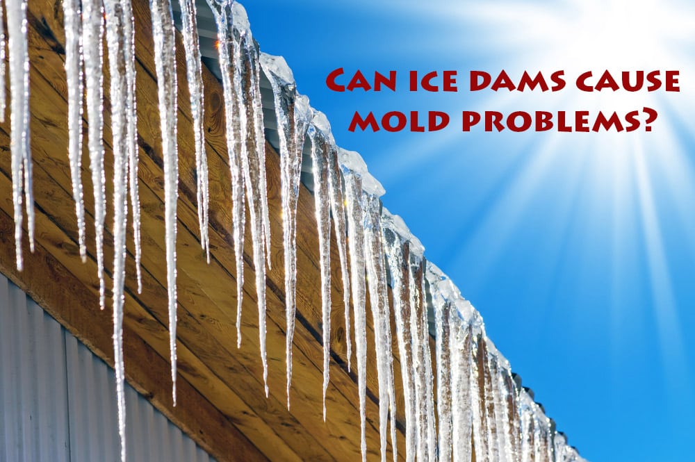 Why do ice dams cause mold problems? A&J Specialty Services Inc DKI