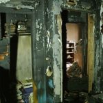 Before fire damaged apartment room image
