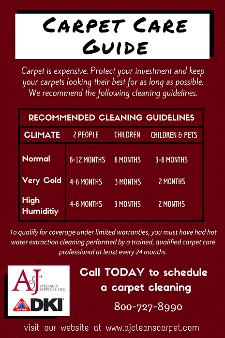 Guide for Carpet Care