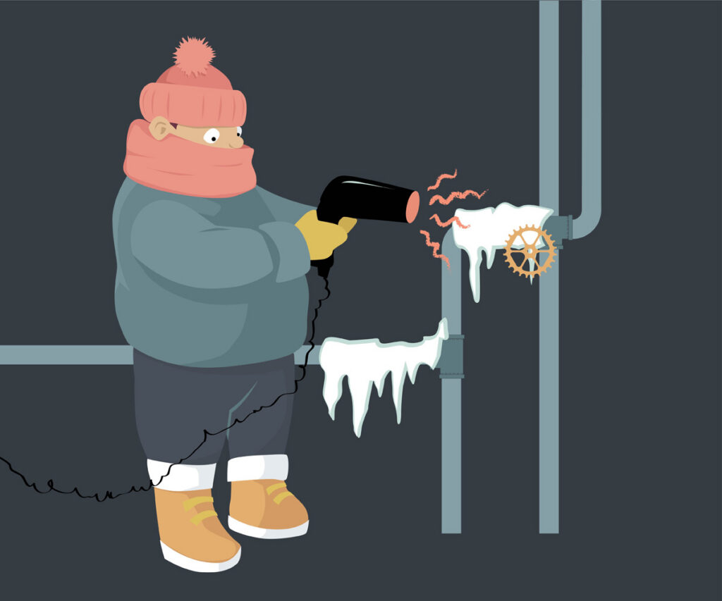 How to Respond When Frozen Pipes Burst