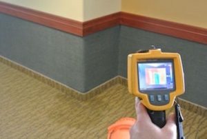 thermal imaging camera for measuring moisture in wet walls