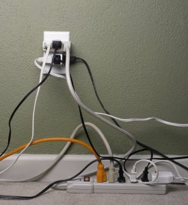 Overloading electrical outlets is a fire hazard | Emergency fire and water restoration services by A&J Specialty Services Inc DKI of Madison, Middleton, Sun Prairie, Waunakee, Milwaukee, WI Dells, Fort Atkinson, Watertown, and Waukesha, Wisconsin