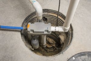 Sump pump in basement can help drain water should water damage occur in your basement | Water damage restoration service by A&J Property Restoration DKI of Madison, Middleton, Sun Prairie, Waunakee, Milwaukee, WI Dells, Fort Atkinson, Watertown, and Waukesha, Wisconsin