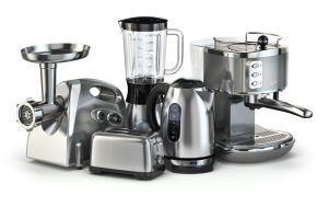 stainless steel kitchen appliances